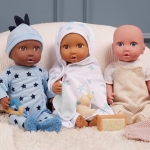 Комплект аксесоари за кукла Battat - Lulla Baby, Дрехи за момчета, 11 части