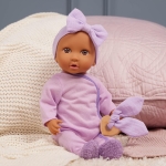 Комплект аксесоари за кукла Battat - Lulla Baby, Дрехи за сън, 4 части