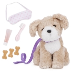 Комплект за кукли Battat - Our Generation, Двуетажно кучешко легло с кученце