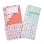 Комплект за кукли Battat - Our Generation, Двуетажно легло, Розово