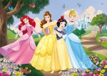 Двулицев пъзел Lisciani - Disney Princess, 35 части