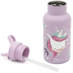 Бутилка от неръждаема стомана Sassi - Еднорог, 500 ml