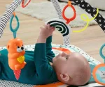 Музикална активна гимнастика 3 в 1 Fisher Price - Glow & Grow