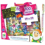 Фосфоресциращ пъзел Eurekakids - Фантазия, 100 части