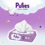 Мокри кърпи Pufies - Clean & Fresh, 64 броя