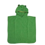 Детско пончо за баня от органичен памук Furnis - Frog
