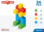 Магнитен конструктор Geomag - Magicube, Full Color, 24 части