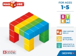 Магнитен конструктор Geomag - Magicube, Full Color, 24 части