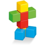 Магнитен конструктор Geomag - Magicube, Full Color, 8 части