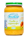 Зеленчуково пюре Ganchev - Тиква и картофи, 190 g