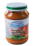 Зеленчуково пюре Ganchev - Натурално асорти от зеленчуци с масло, 190 g