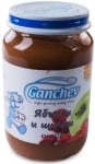 Плодово пюре Ganchev - Ябълки и шипки, 190 g