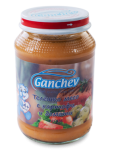 Пюре Ganchev - Телешко с картофи и домати, 190 g