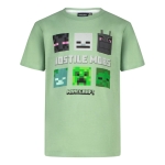 Детска пижама с къс ръкав Minecraft - Mobs