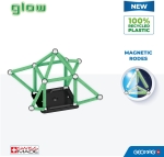 Магнитен конструктор Geomag - Glow, 42 части