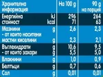 Млечен десерт Nestle GERBER Organic - Манго, киви и кокос, 4х90 g