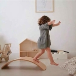 Дървена детска дъска за баланс Ginger Home