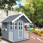 Дървена детска kъща за игра Ginger Home