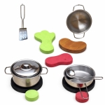 Детска дървена къщичка за игра Ginger Home - С кухня