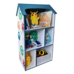 Детска етажерка къщичка Ginger Home - Monster, Синя