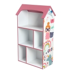 Детска етажерка къщичка Ginger Home - Super girl, Розова