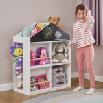 Детска етажерка за играчки и книги Ginger Home - С дъска за рисуване