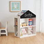 Детска етажерка за играчки и книги Ginger Home - С дъска за рисуване