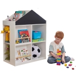 Детска етажерка за играчки и книги Ginger Home - С дъска за рисуване