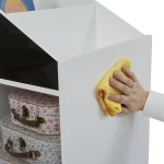 Детска етажерка за играчки и книги Ginger Home - С дъска за рисуване