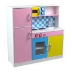 Дървена детска кухня Ginger Home, Цветен Дизайн