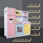 Дървена детска кухня Ginger Home, Цветен Дизайн
