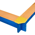 Дървен детски пясъчник с регулируемeм сенник - Ginger Home