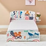 Детско легло със защита от падане Ginger Home - Super Girl