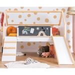 Детско двуетажно легло къщичка Ginger Home, Монтесори