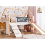 Детско двуетажно легло къщичка Ginger Home, Монтесори