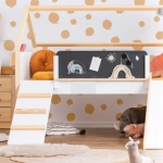 Детско двуетажно легло къщичка Ginger Home, Монтесори