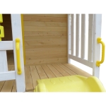 Дървена голяма детска къща Ginger Home - Пясъчник и Пързалка