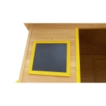 Дървена голяма детска къща Ginger Home - Пясъчник и Пързалка