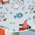 Комплект детска кръгла маса с 4 столчета Ginger Home - Dogs