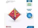 Магнитен конструктор Geomag - Glitter, 35 части