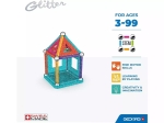 Магнитен конструктор Geomag - Glitter, 35 части