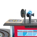 Дървен комплект Hape - Голяма градска железопътна линия, 55 части