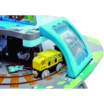 Дървен железопътен комплект Hape - Голяма планинска мина, 32 части