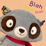 Мека играчка Battat - Говорещ енот, 33 cm