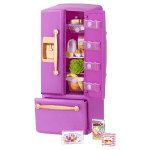 Комплект за кукли Battat - Our Generation, Гурме кухня, Лилава