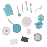 Комплект за кукли Battat - Our Generation, Гурме кухня, Светло розова