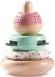 Бебешка играчка Hape - Кула за подреждане, 4 части