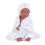 Комплект аксесоари за кукла Battat - Lulla Baby, Халат за баня, Момче