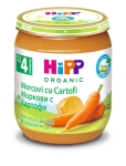 Био зеленчуково пюре Hipp - Моркови с картофи, 125 g