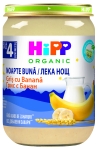 Био млечна каша Hipp Лека нощ - Грис с банан, 190 g